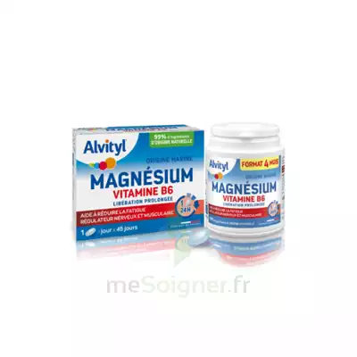 Alvityl Magnésium Vitamine B6 Libération Prolongée Comprimés Lp B/45 à Touques